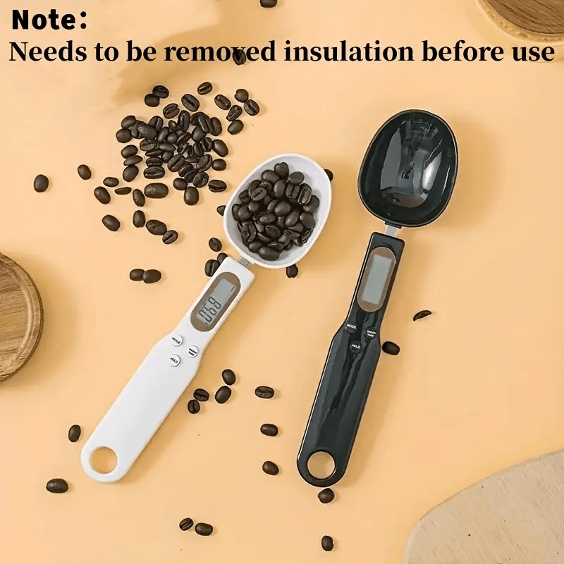 Mini Spoon Food Scale Digital Kitchen Electronic LCD Food Scale (0.1–500g)