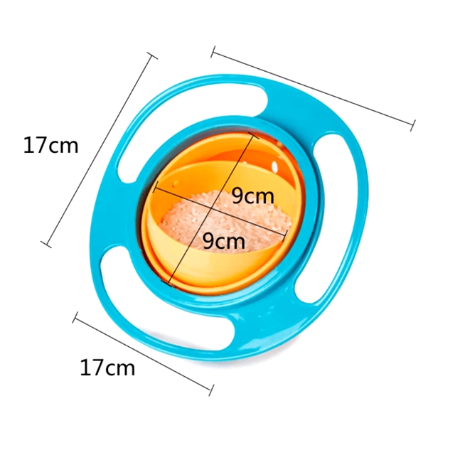 360° Rotating Baby Gyro Bowl