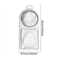2-in-1 Egg Slicer and Cutter with PP Base, Stainless Steel Wire — Hanging, Easy-Clean Kitchen Tool